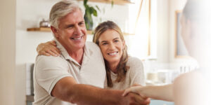 Torrance probate law - middle aged couple shaking hands